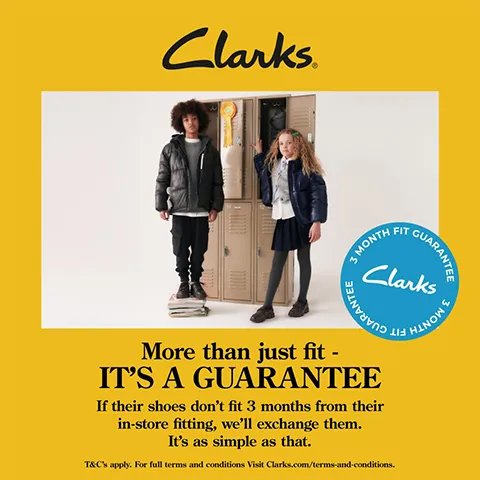 Clarks - More than just school shoes